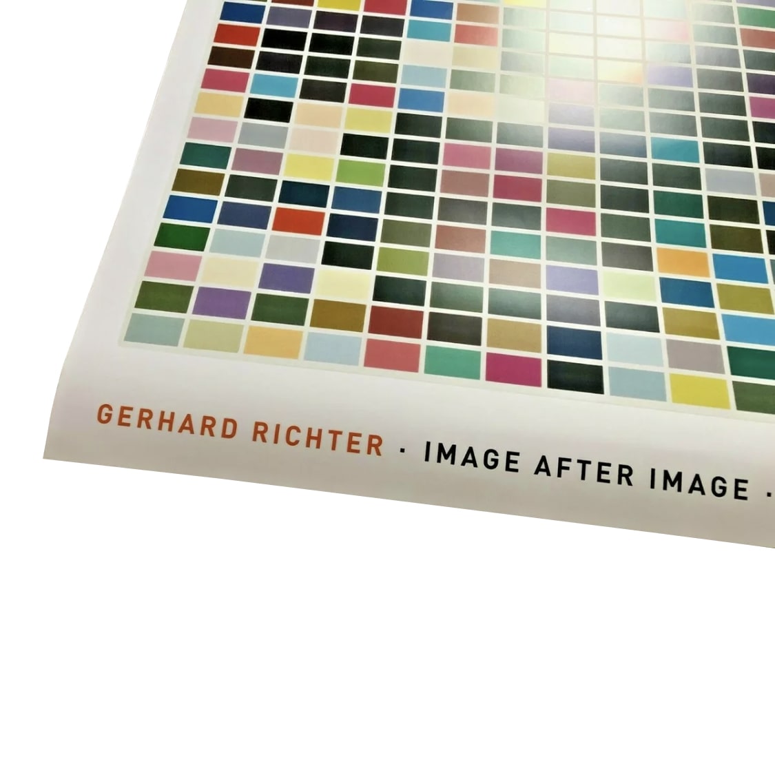 Gerhard Richter 1025 Colours (1025 Farben) Original Exhibition Postter