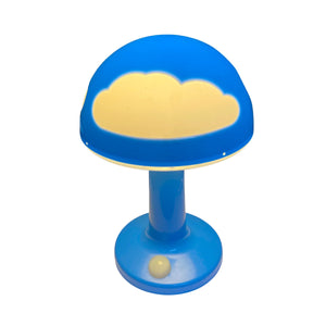 IKEA Skojig Mushroom Table Lamp Blue